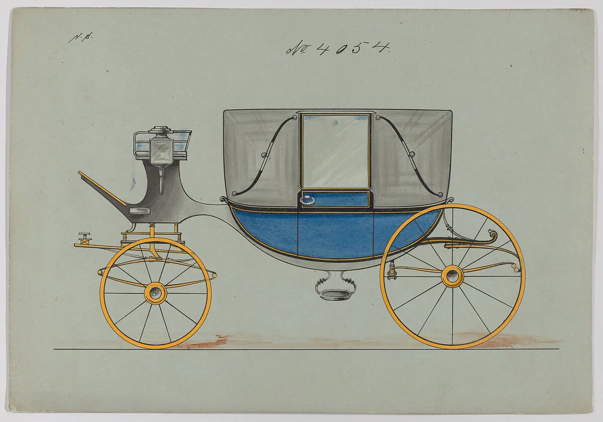 Design for Landau, No. 4054 — Brewster & Co.|Herman Stahmer