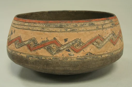 Incised Painted Bowl