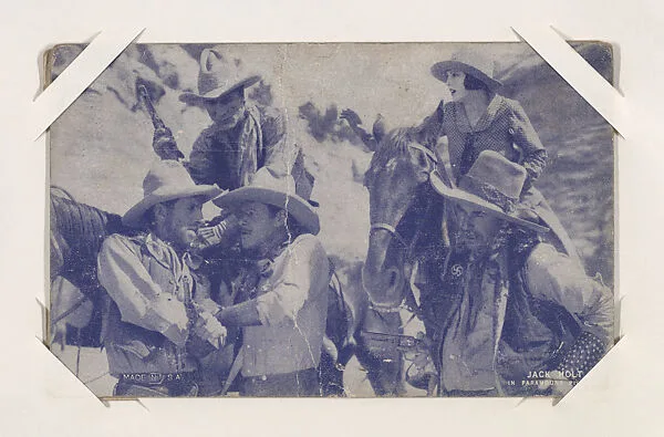 Jack Holt from Western Stars or Scenes Exhibit Cards series (W412) — Unknown