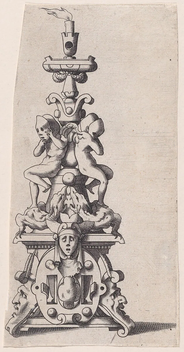 Candlestick — René Boyvin