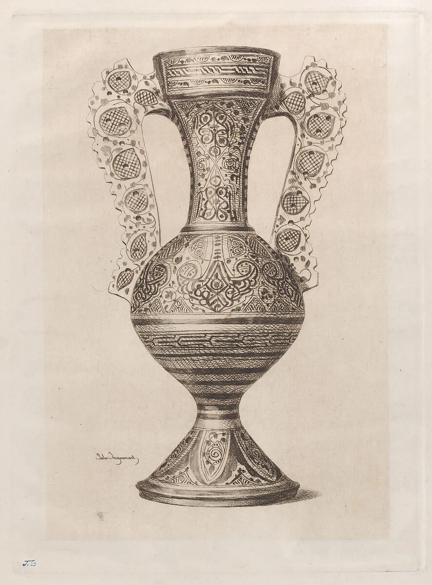 Spanish Vase — Gazette des Beaux-Arts|Jules-Ferdinand Jacquemart