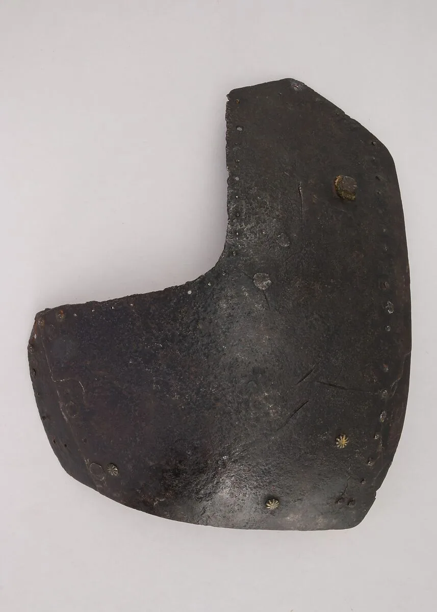 Right Breastplate from a Brigandine — Unknown