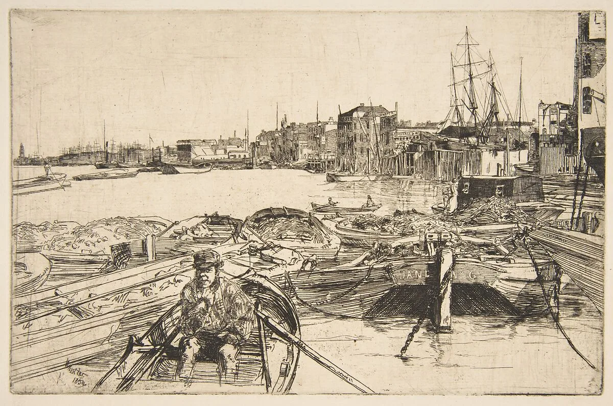 The Pool — James McNeill Whistler