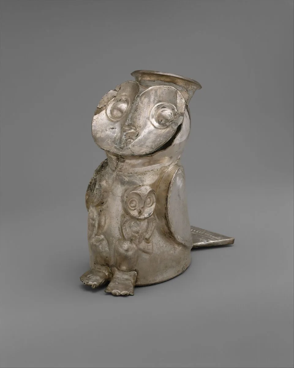 Owl Vessel — Unknown