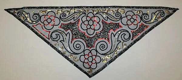 Evening scarf — Unknown