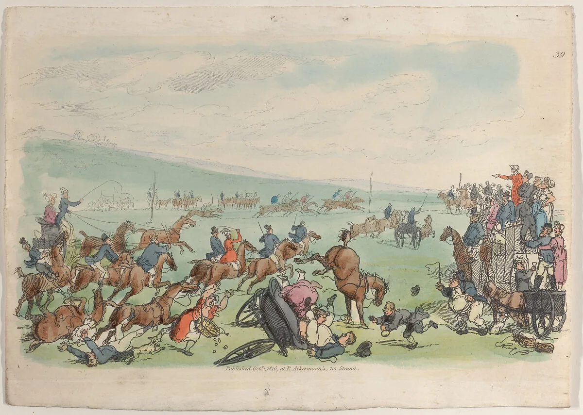 Plate 39, from "World in Miniature" — Rudolph Ackermann, London|Thomas Rowlandson