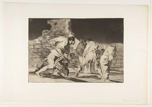 'Cruel Folly' from the 'Disparates' (Follies / Irrationalities)