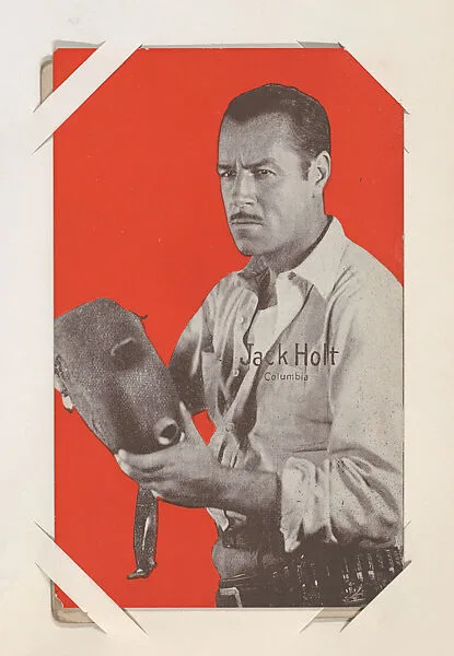 Jack Holt from Western Stars or Scenes Exhibit Cards series (W412) — Unknown