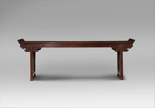 明末清初　黃花梨翹頭案|Side table