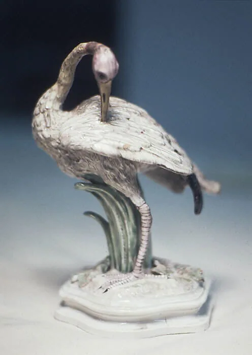 Crane — Nymphenburg Porcelain Manufactory|Dominikus Auliczek