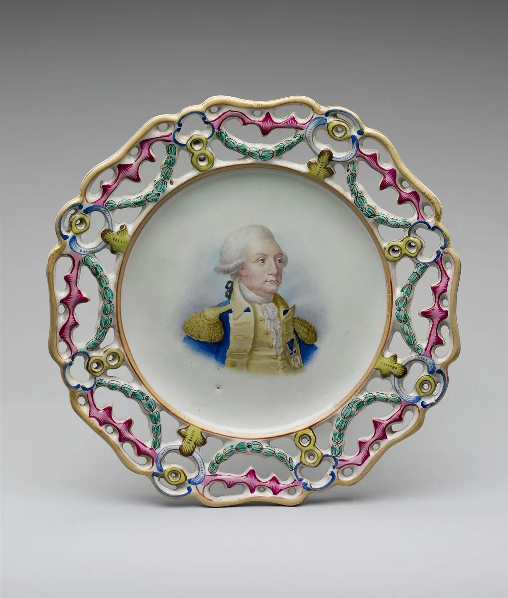 Plate — Pierrette Caudelot Perrin