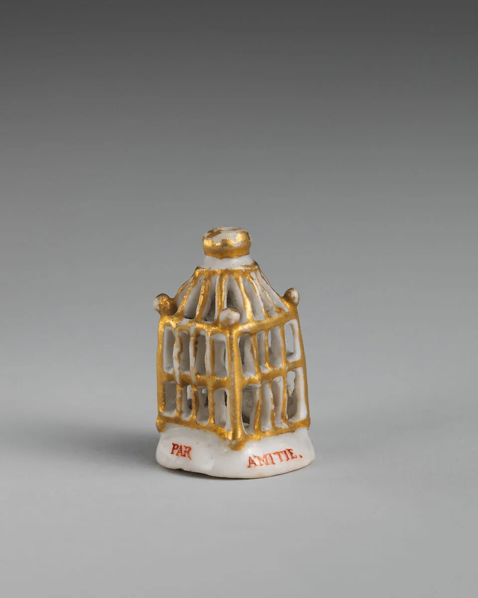 Miniature seal — Chelsea Porcelain Manufactory
