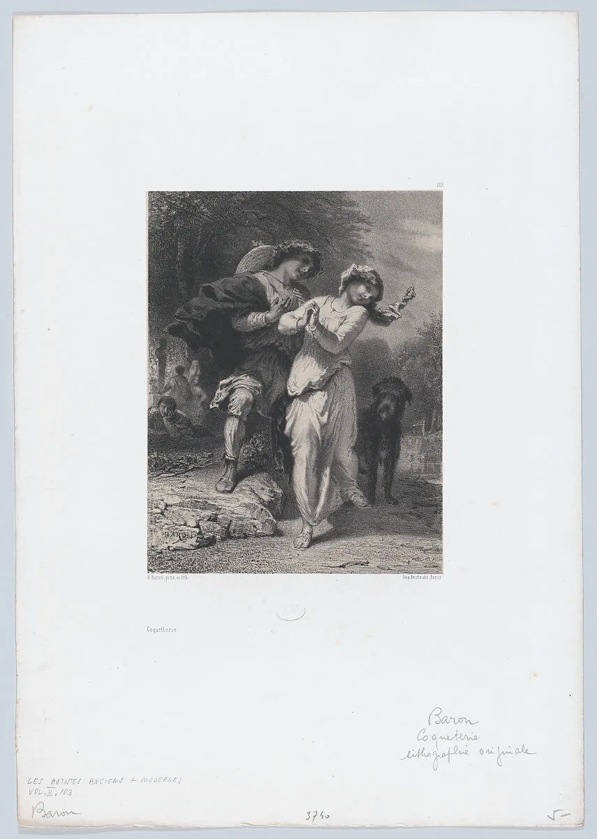 Flirtatiousness — Bertauts|Henri-Charles-Antoine Baron