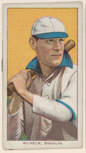 Wilhelm, Brooklyn, National League, from the White Border series (T206) for the American Tobacco Company