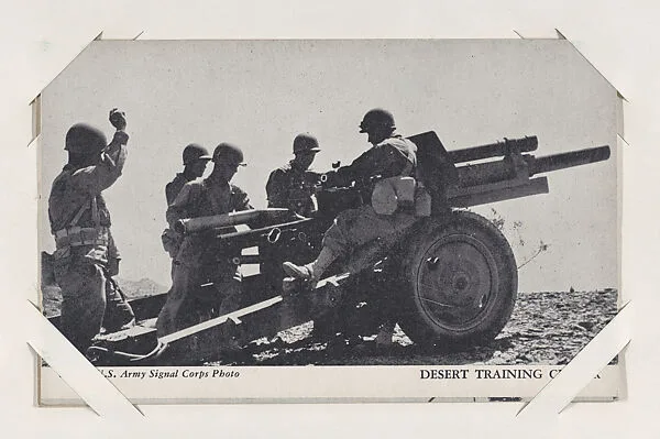 Desert Training Center from Military--Official Photos cards (W615) — Unknown