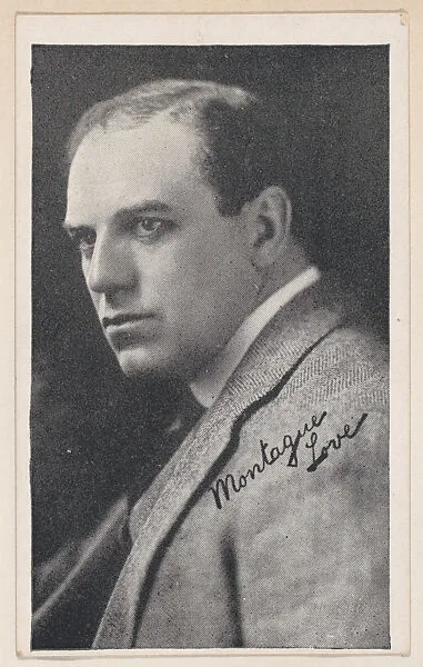 Montague Love from Kromo Gravure "Leading Moving Picture Stars" (W623) — Kromo Gravure Photo Company, Detroit, Michigan