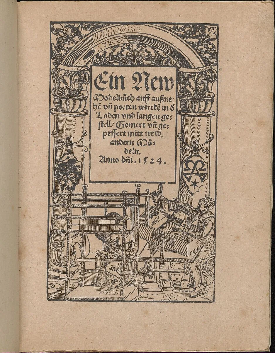 Ein new Modelbuch... — Johann Schönsperger the Younger