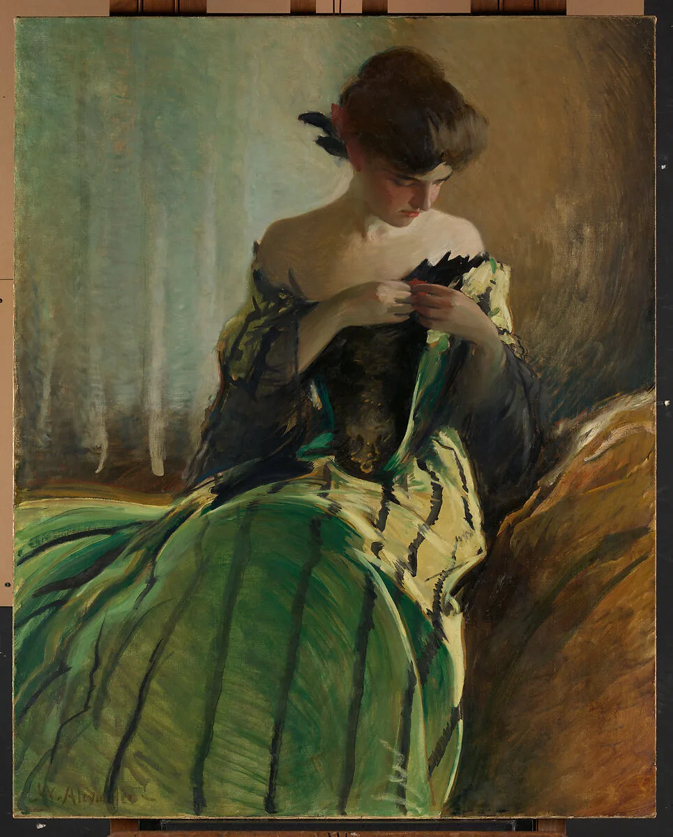 Study in Black and Green — John White Alexander