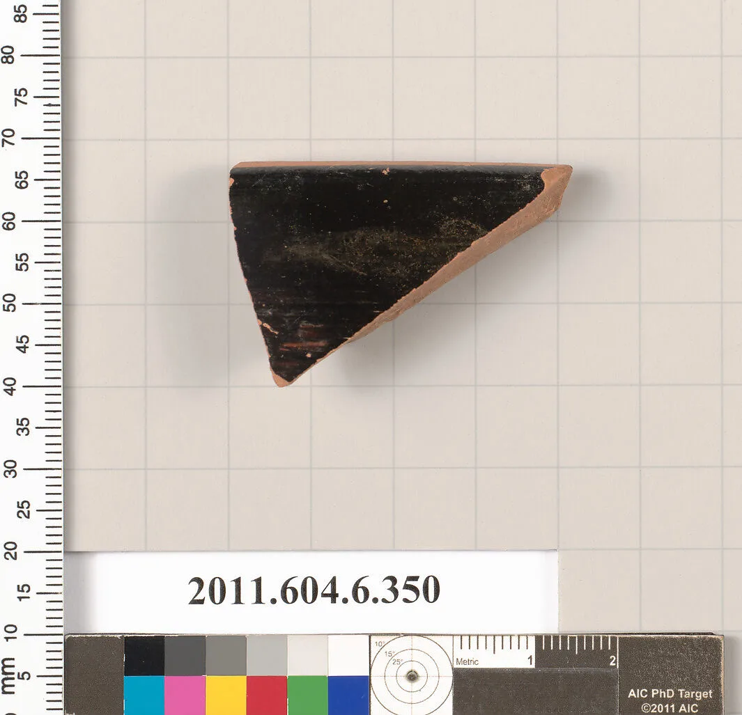 Terracotta rim fragment of a closed shape — Unknown