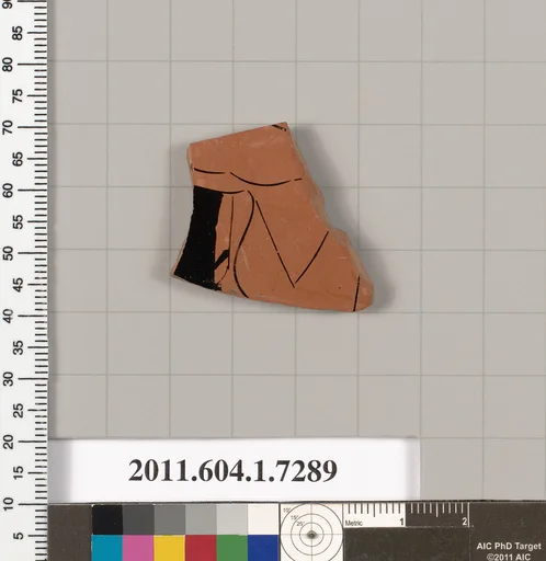 Terracotta fragment of a kylix (drinking cup)