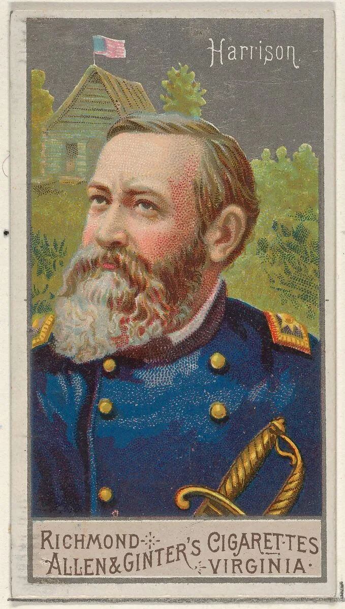 Harrison, from the Great Generals series (N15) for Allen & Ginter Cigarettes Brands — Allen & Ginter|George S. Harris & Sons