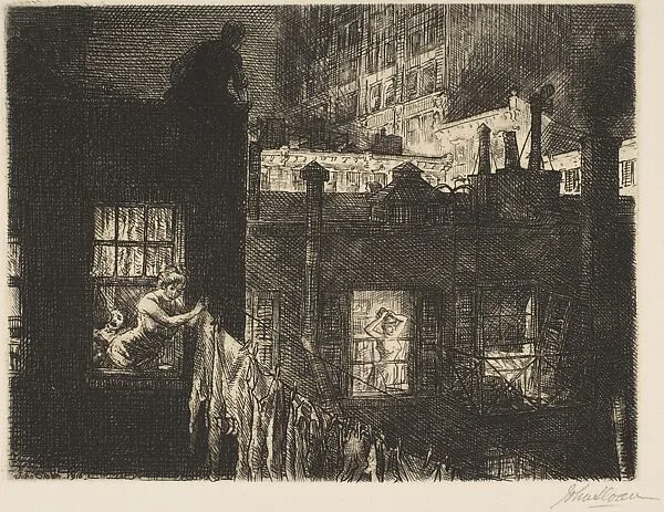 Night Windows — John Sloan