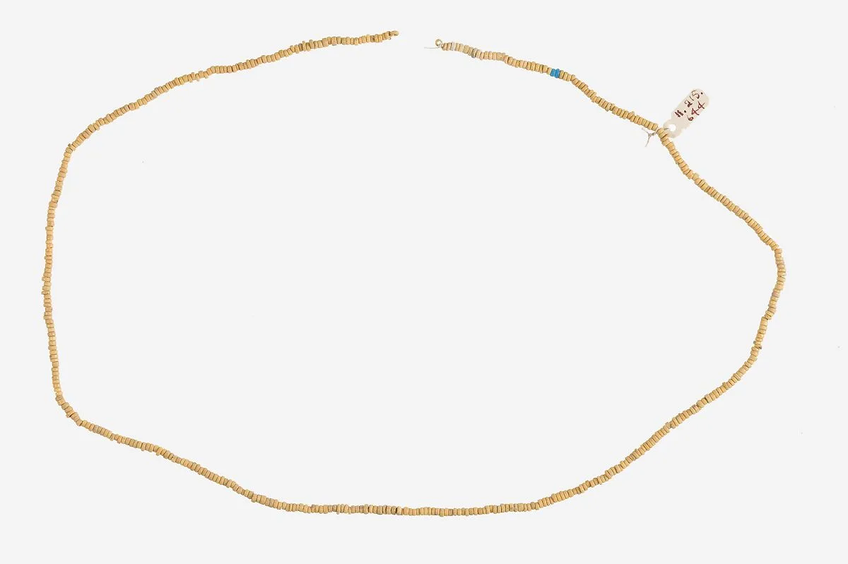 String of Tiny Disk Beads — Unknown