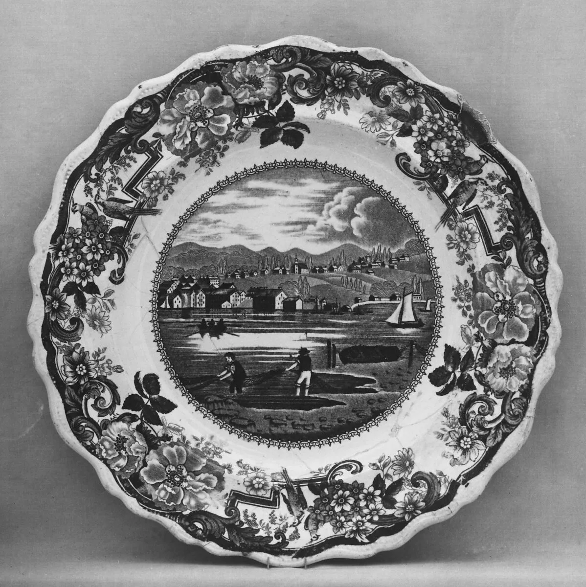 Plate — James and Ralph Clews