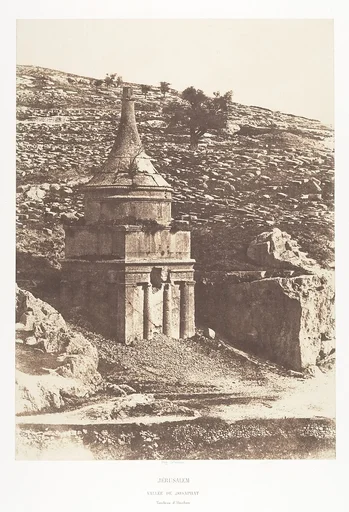 Jérusalem, Vallée de Josaphat, Tombeau d'Absalon