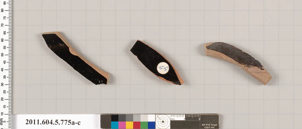 Terracotta fragments of kylikes (drinking cups) — Unknown