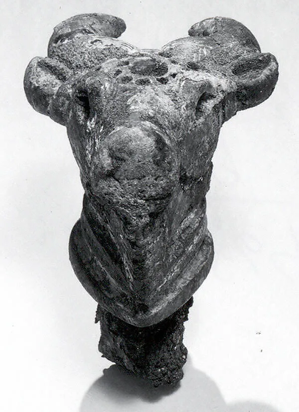 Scepter in the shape of a bull's head — Unknown