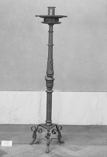 Pair of standing candelabra