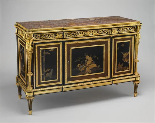 Commode (commode à vantaux) (part of a set)