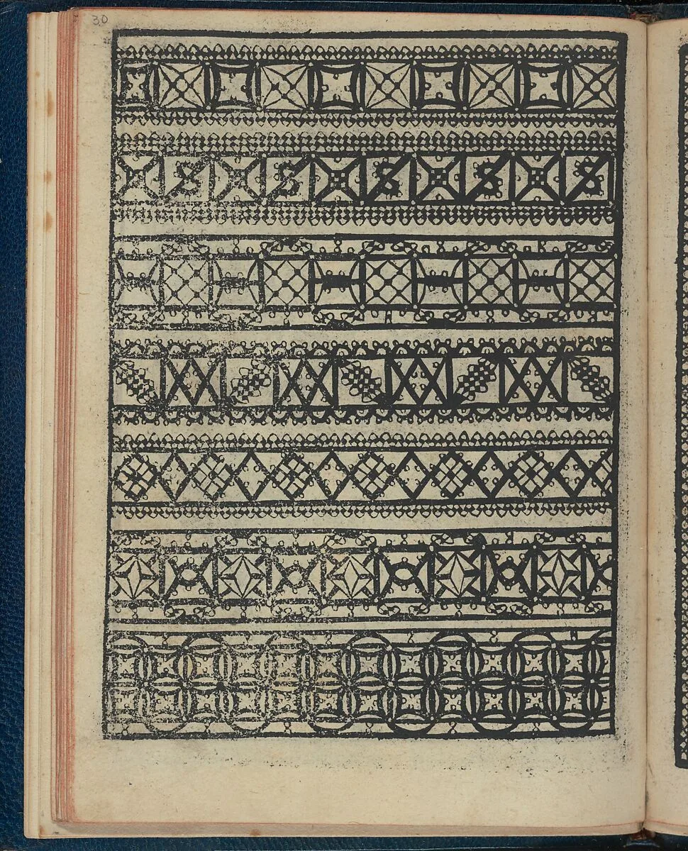 Le Pompe: Opera Nova, page 15 (verso) — Giovanni Battista & Marchio Sessa