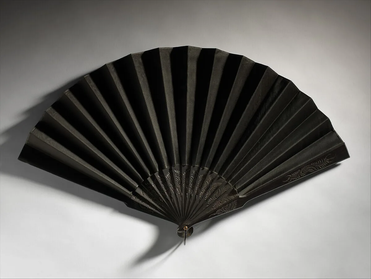 Mourning fan — Unknown