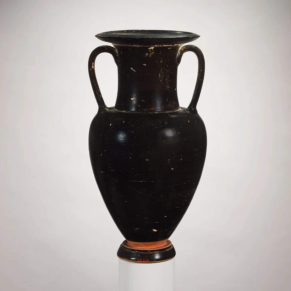 Terracotta neck-amphora (jar) — Owl-Pillar Group