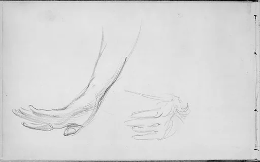 Hands of a Javanese Dancer (from Sketchbook of Javanese Dancers)