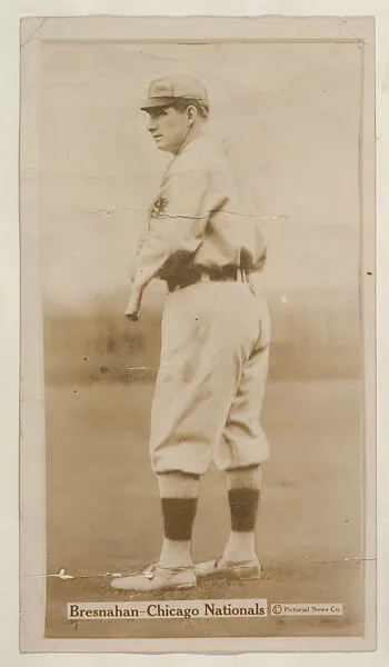 Bresnahan, Chicago Nationals, from the Famous Baseball Players, Champion Athletes, and Photo Play Stars, issued by Fatima Turkish Blend Cigarettes — Liggett & Myers Tobacco Company