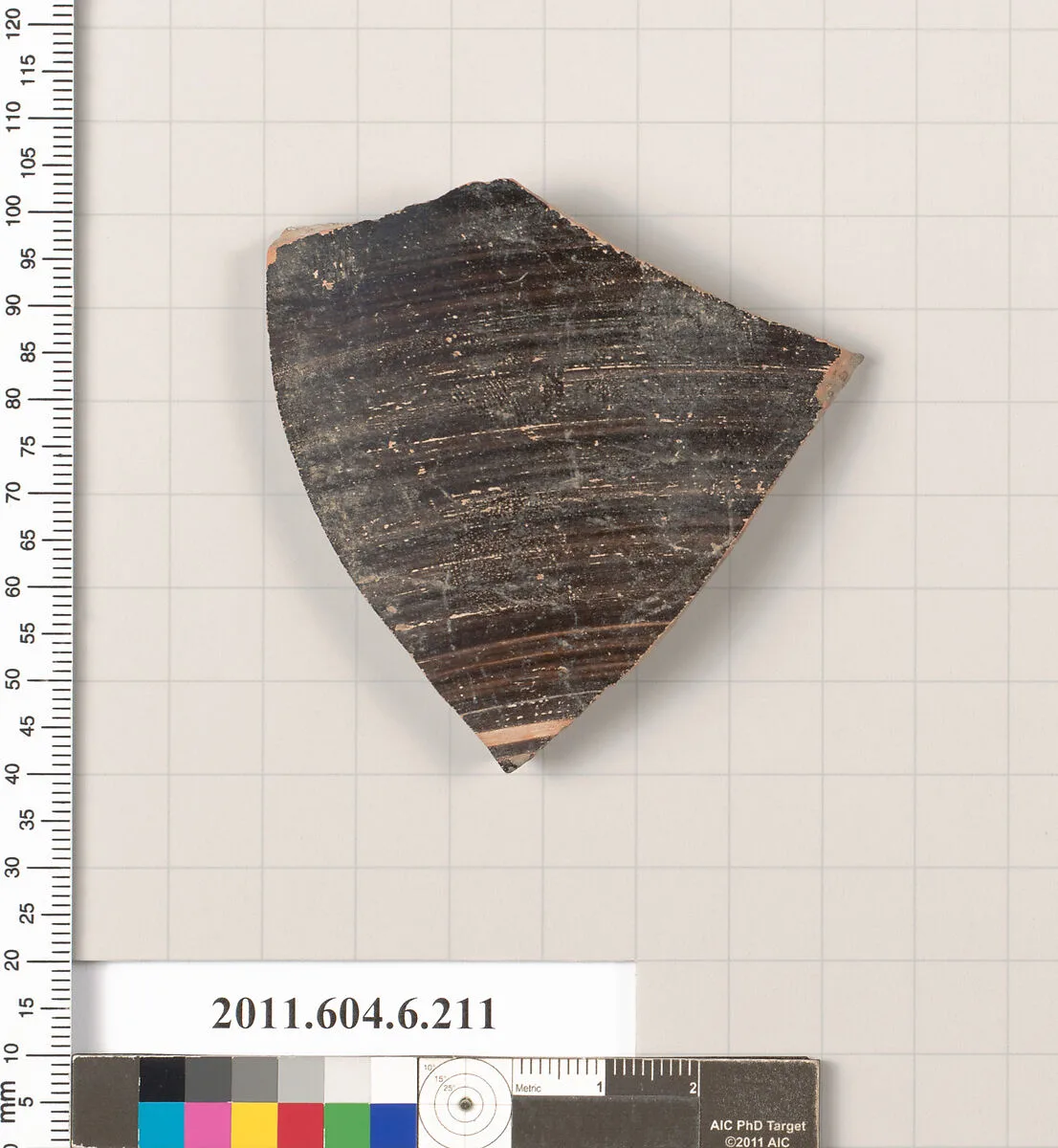 Terracotta fragment of a skyphos (deep drinking cup)? — Unknown