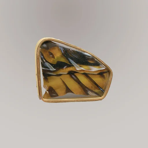 Glass mosaic bowl fragment
