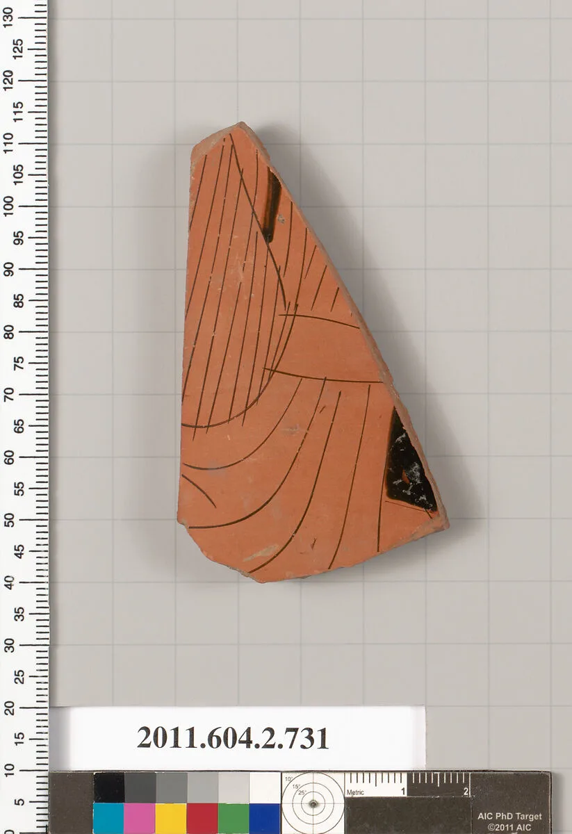 Terracotta fragment of a calyx-krater (bowl for mixing wine and water) — Unknown