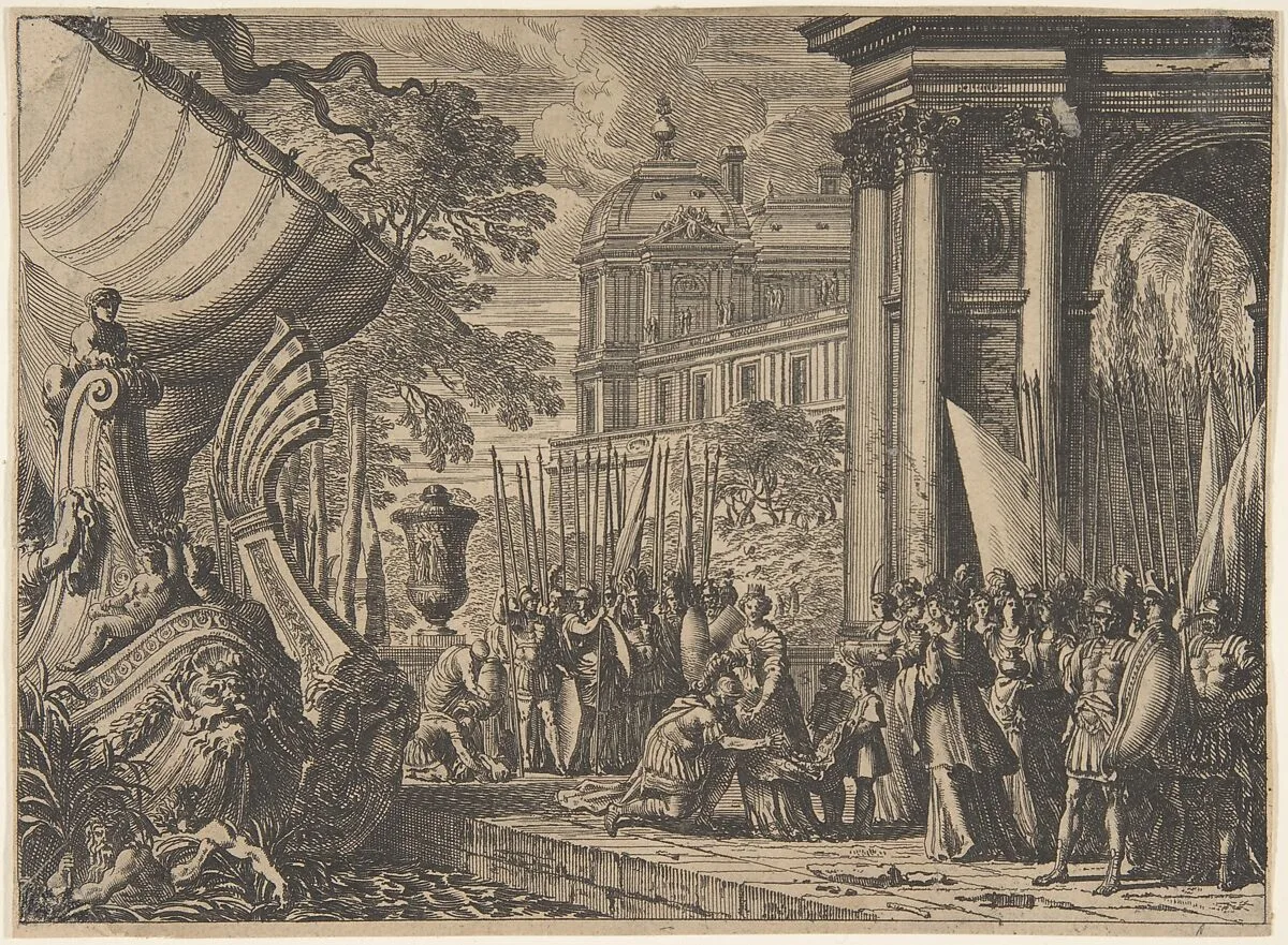 Aeneas's Farewell to Dido — Jean Le Pautre