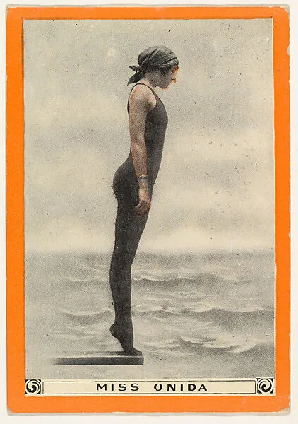 Miss Onida, No. 45, from the Champion Women Swimmers series (T221), issued by Pan Handle Scrap — Pan Handle Scrap Company