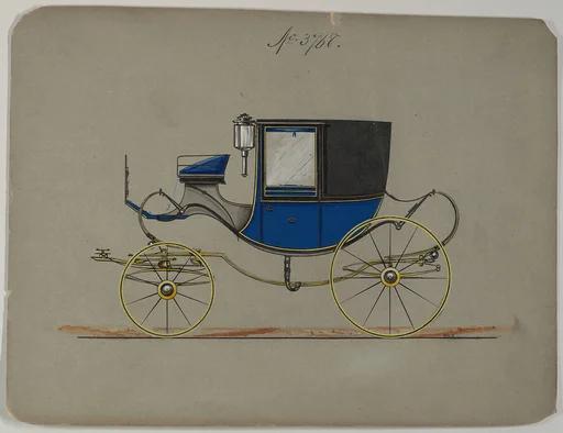 Design for Brougham, no. 3768