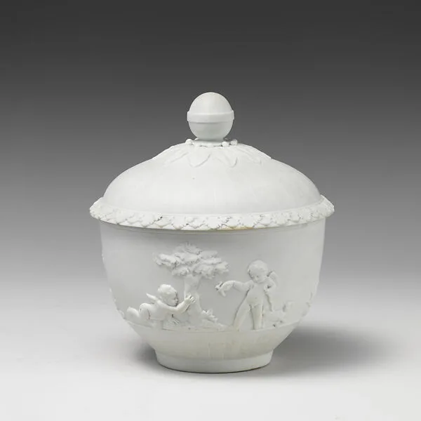 Sugar bowl with cover — Josiah Wedgwood and Sons|John Flaxman