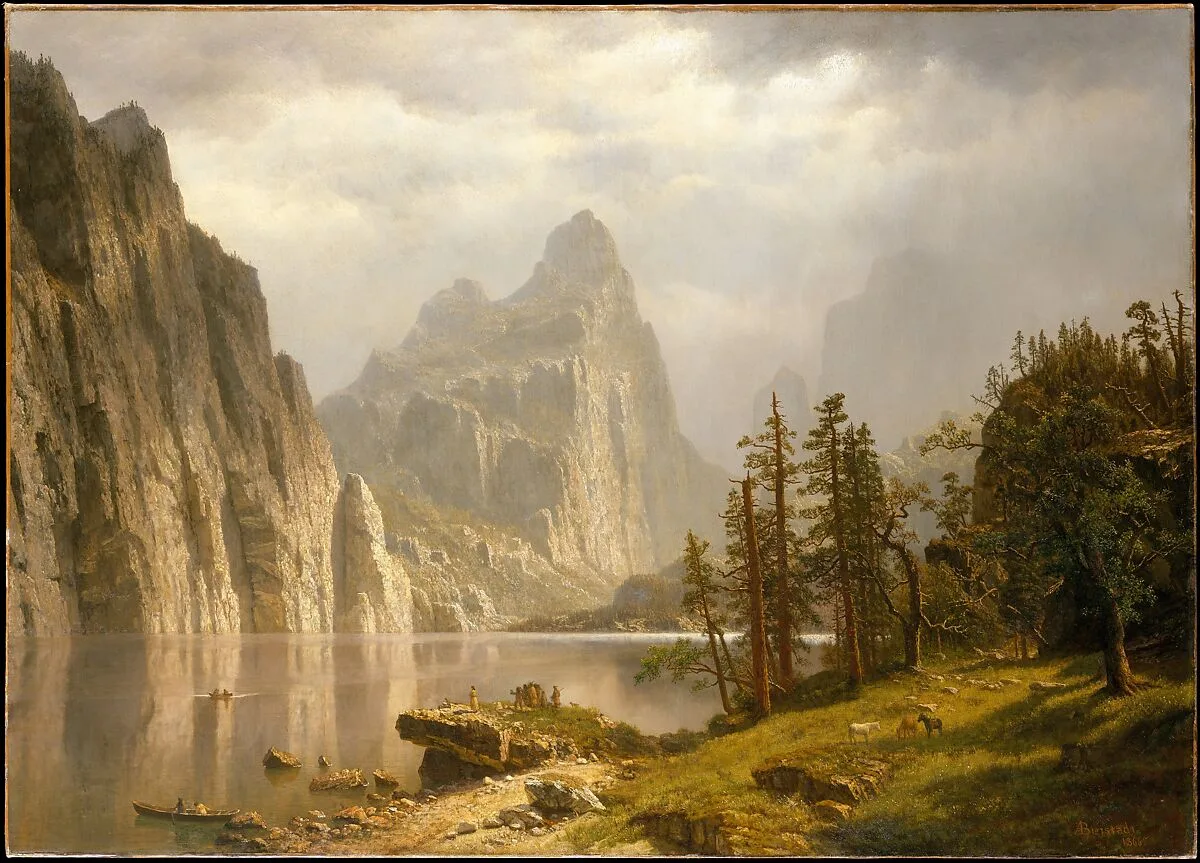 Merced River, Yosemite Valley — Albert Bierstadt