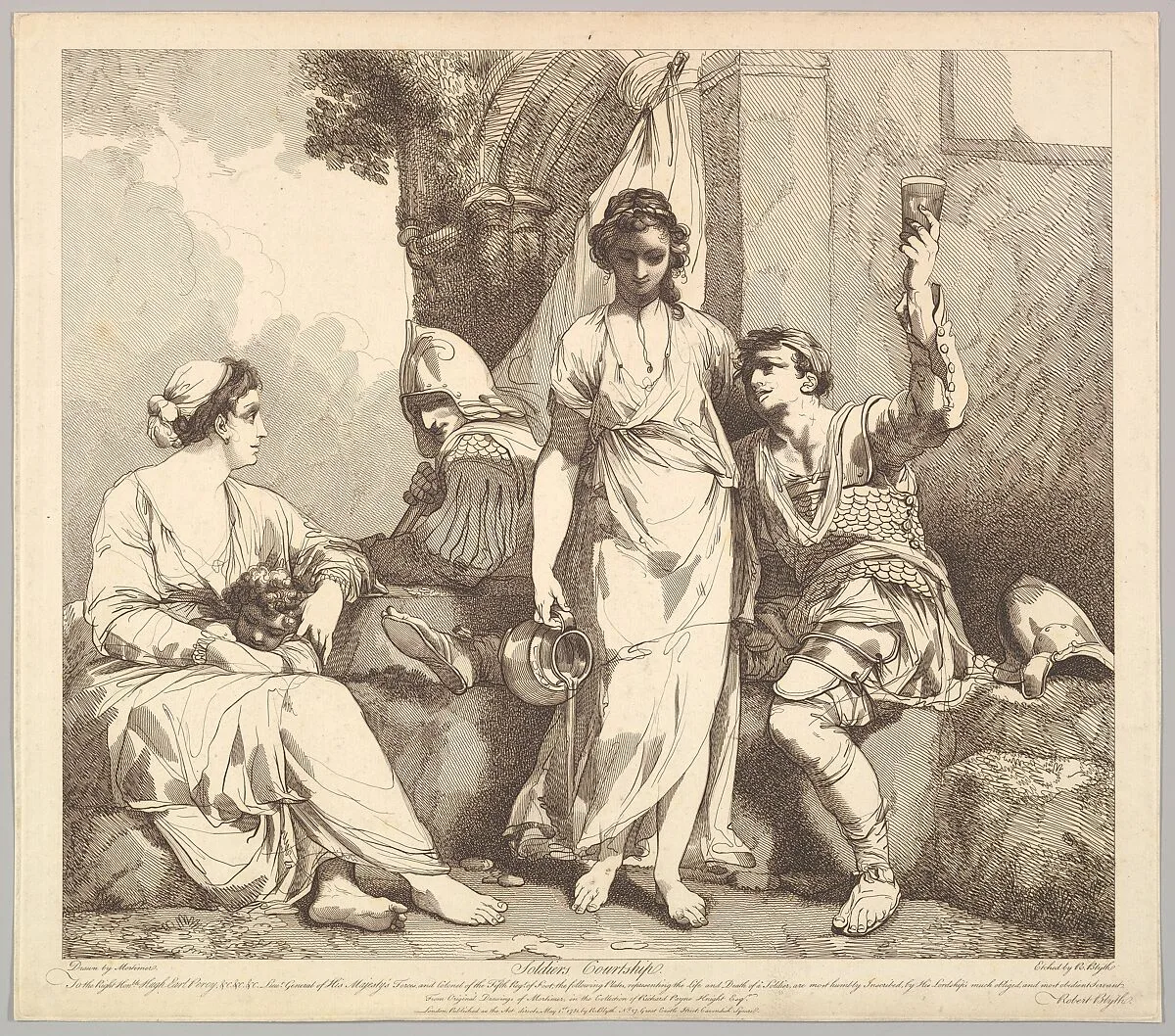 Soldier's Courtship (from The Life and Death of a Soldier) — Robert Blyth|John Hamilton Mortimer