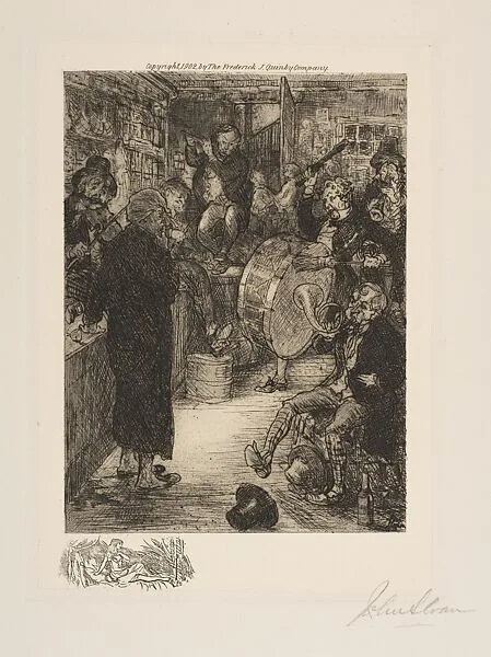 The Serenade — John Sloan