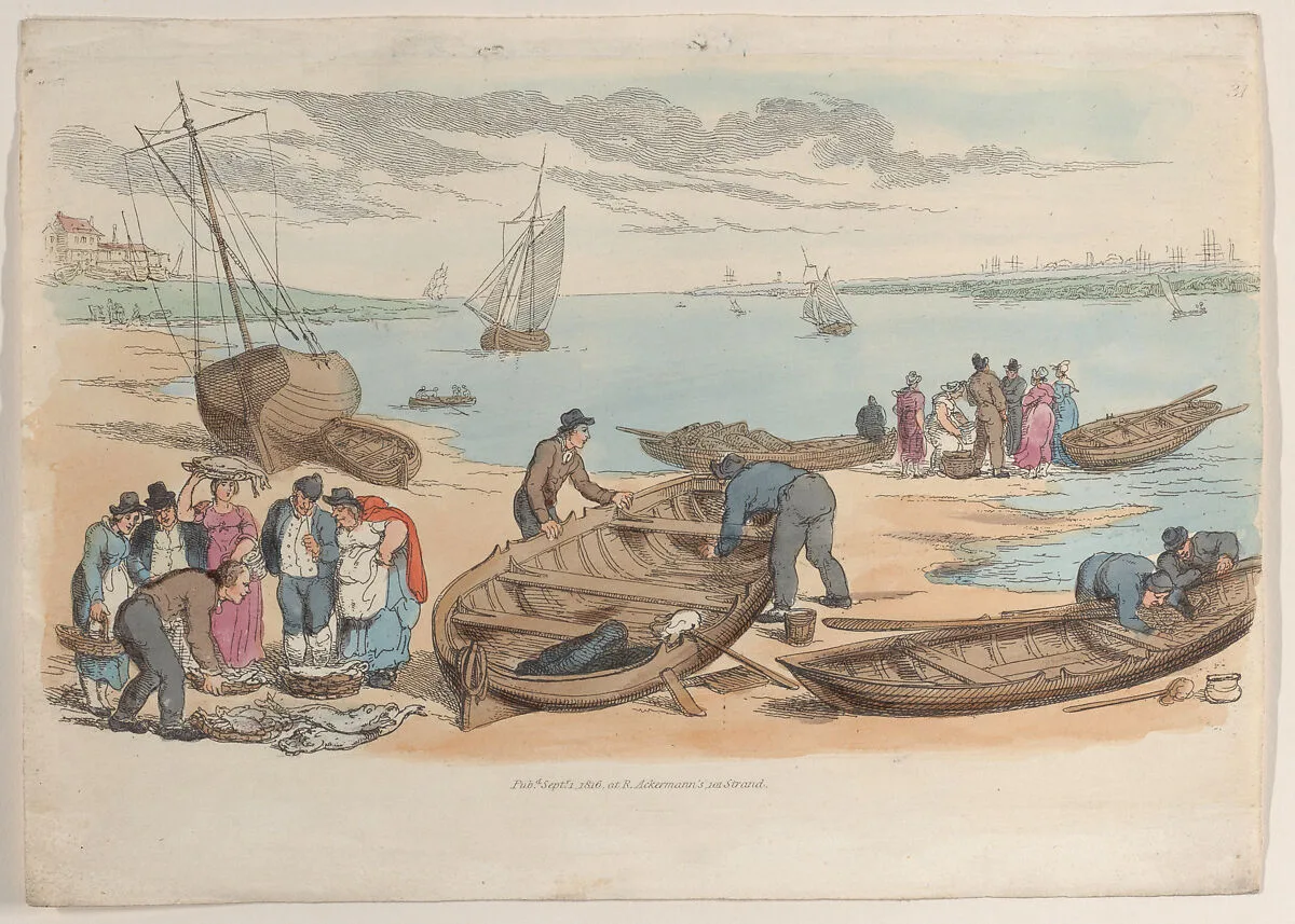 Plate 31, from "World in Miniature" — Thomas Rowlandson|Rudolph Ackermann, London