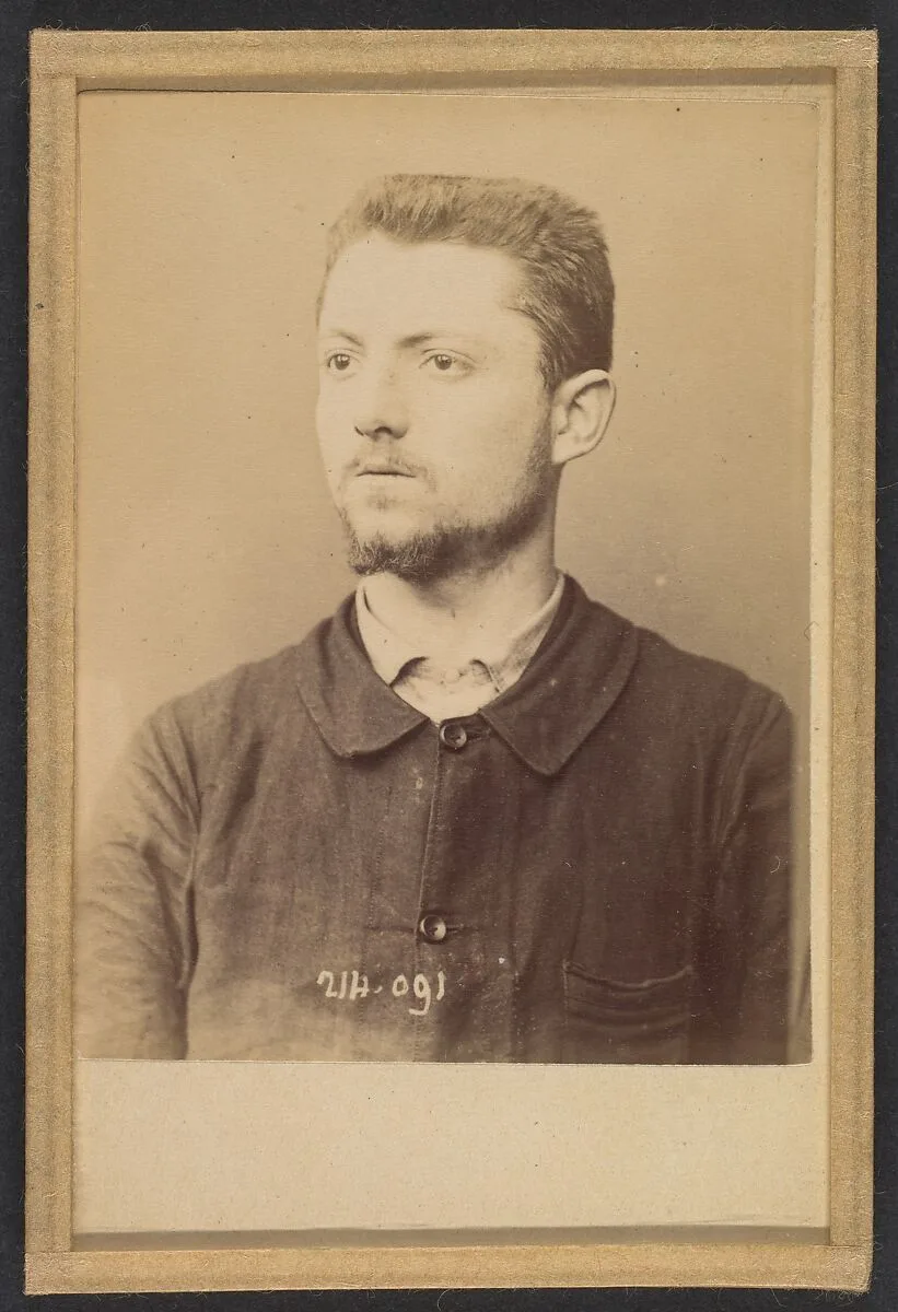 Henry. Émile. (auteur de l'attentat de l'Hotel St-Lazare) — Alphonse Bertillon